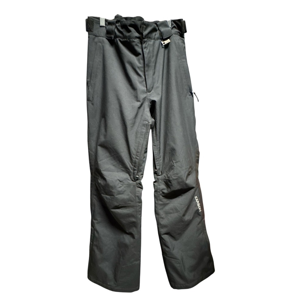 Karbon Element Ski Black Pants Mens 32x44 Waterproof Insulated Snowboarding Sz M
